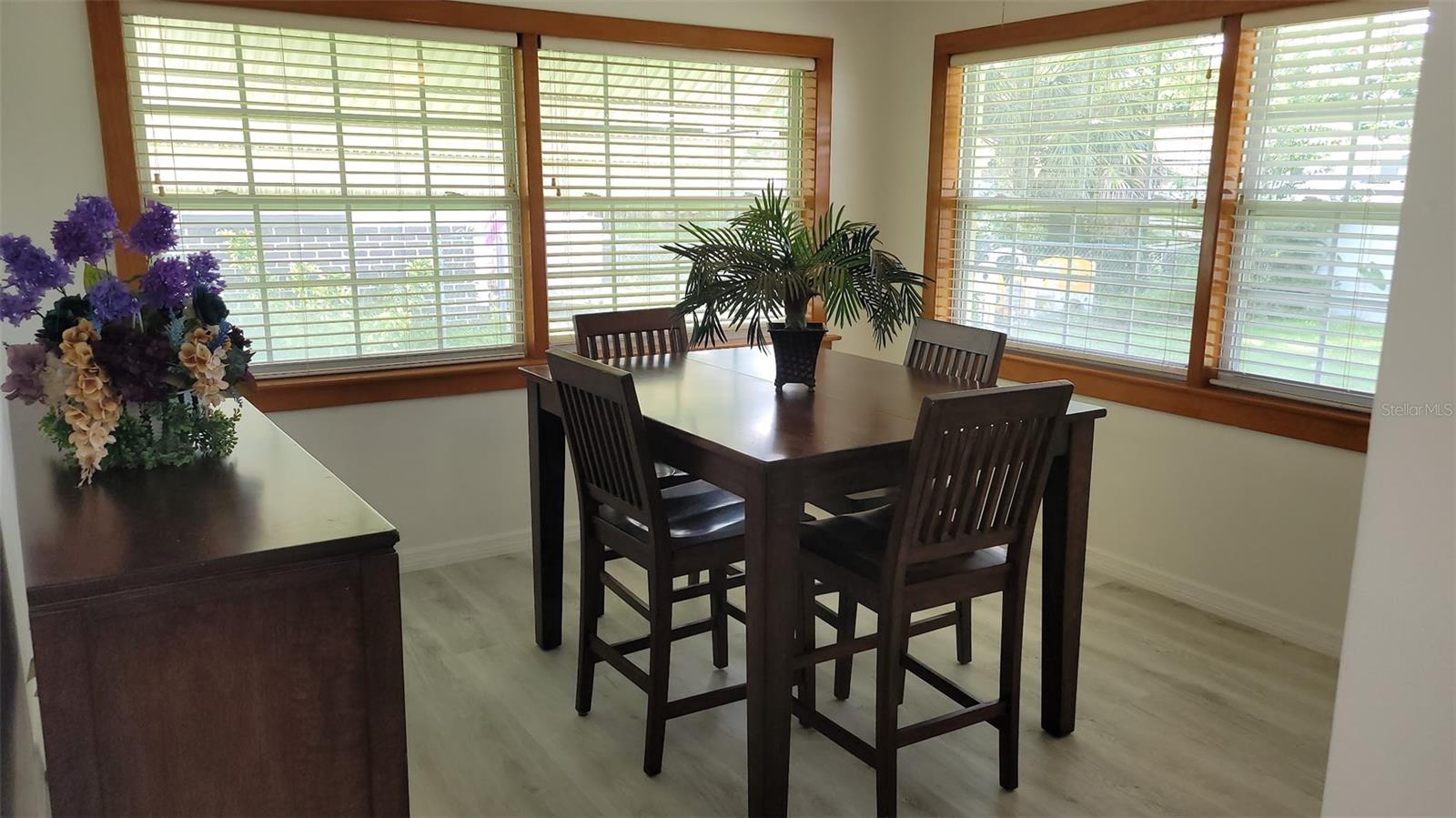 Dining Room off the kitchen