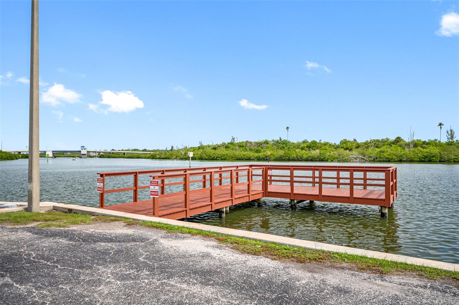 Fishing Pier and boat wet dock