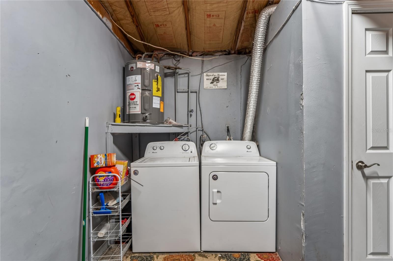 Laundry in Garage