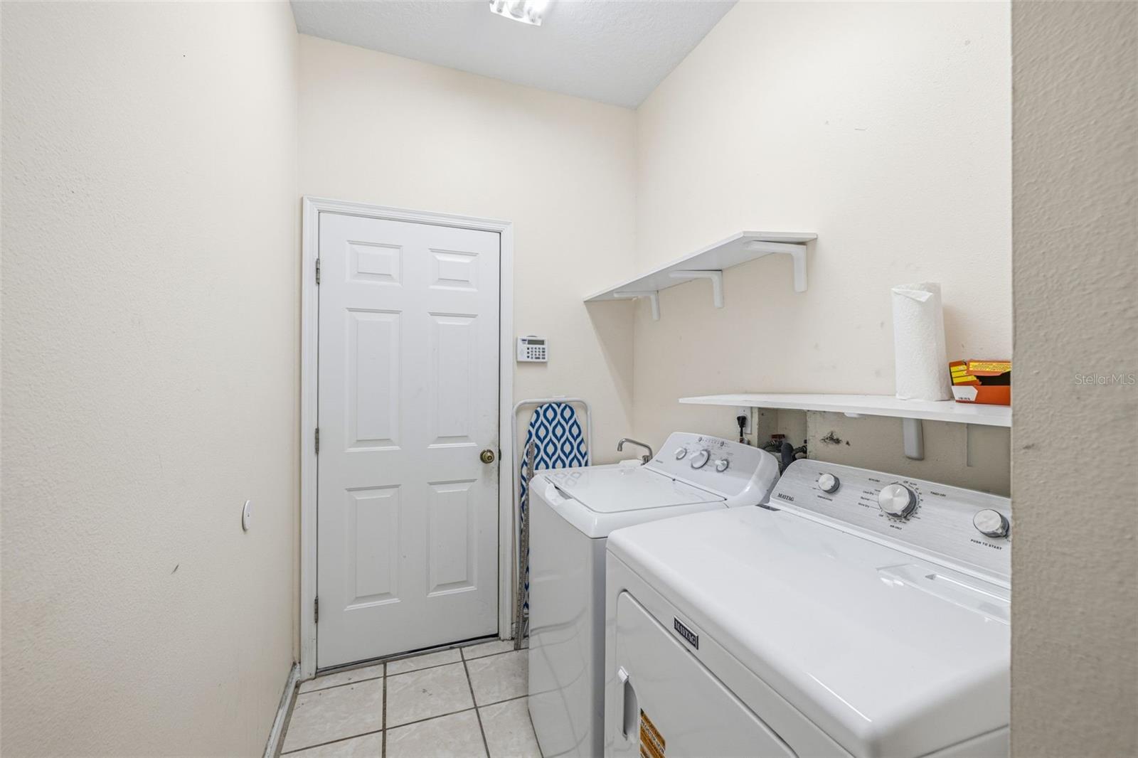 Indoor Laundry Room