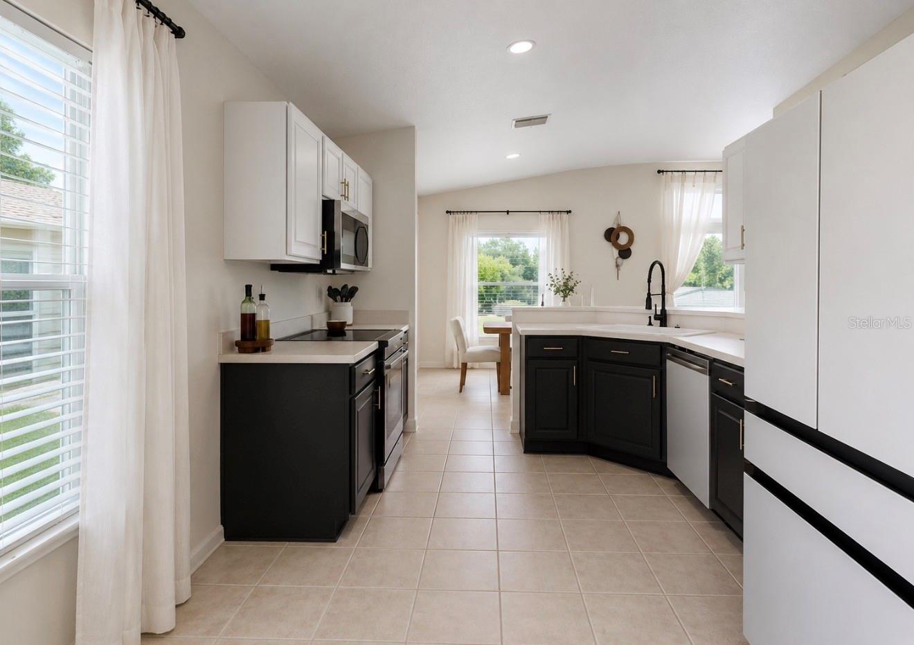 breakfast nook area