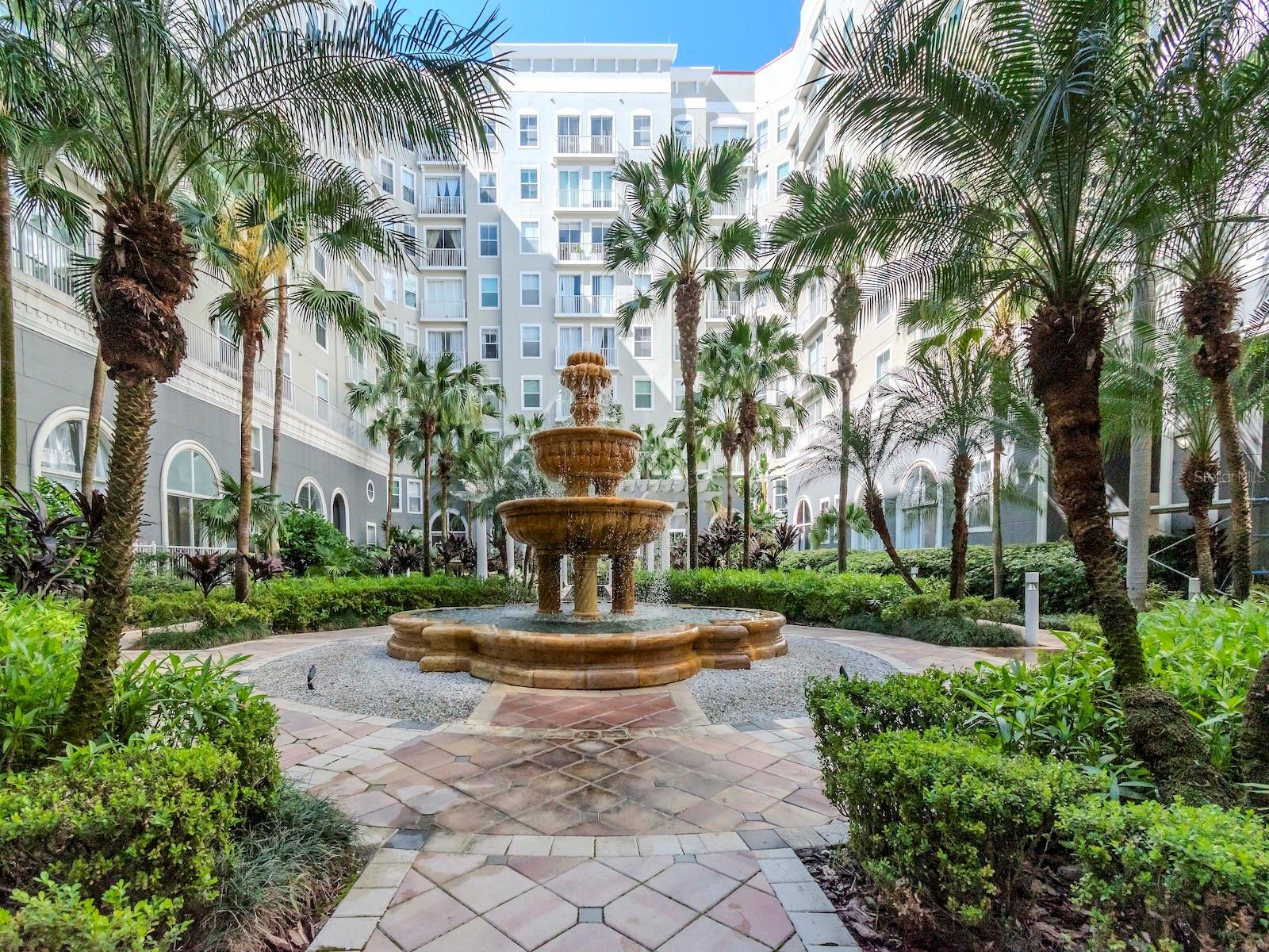 Courtyard Fountain
