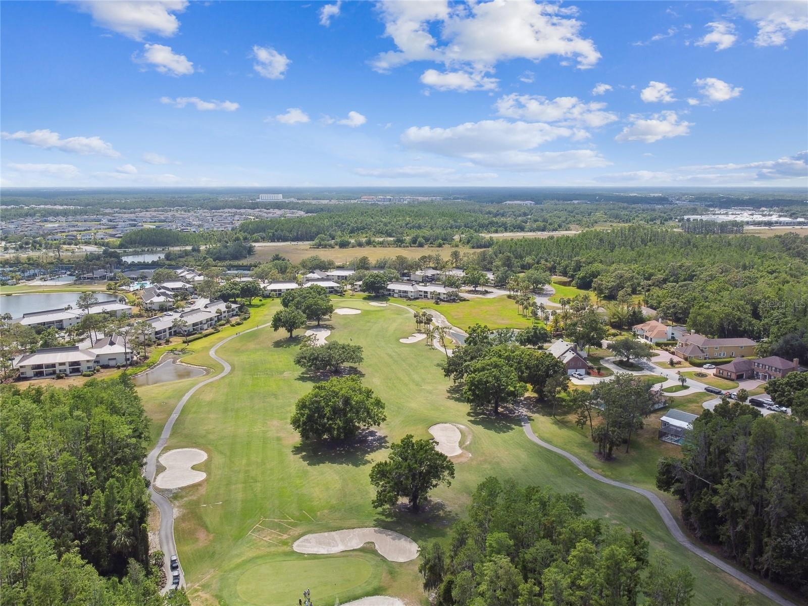 Arial Golf Course