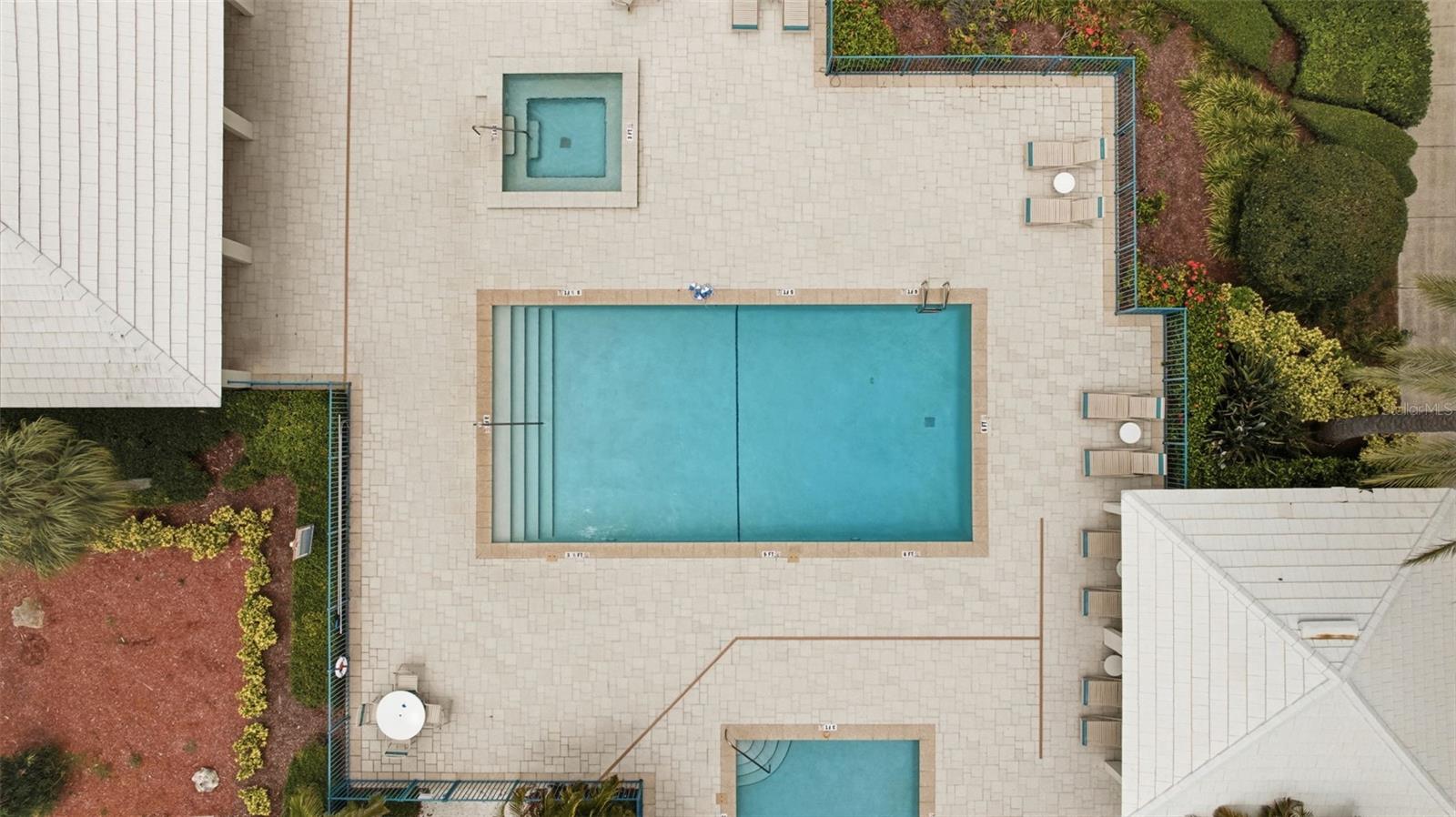 two heated pools