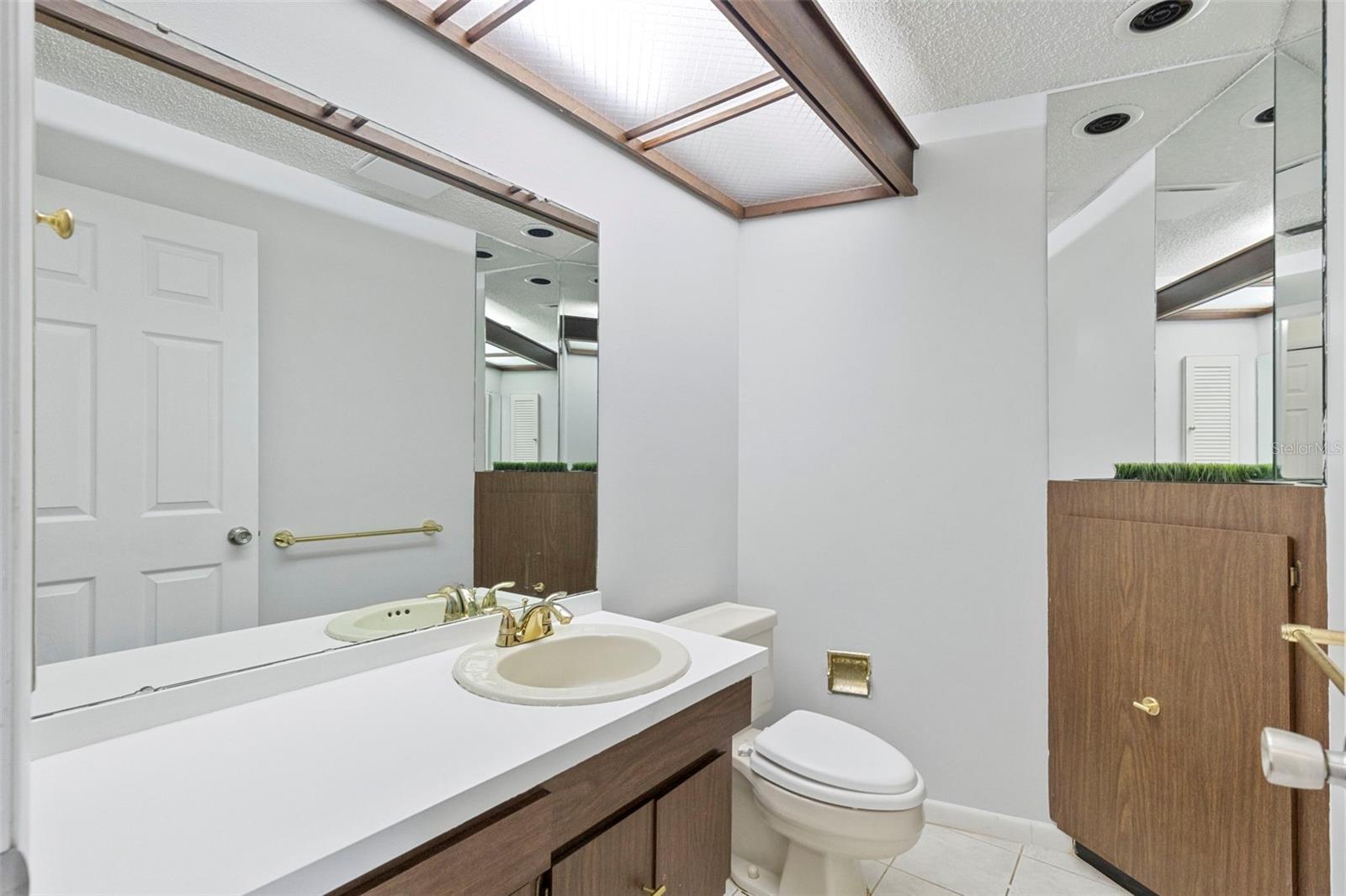 Half bath by bedroom 4