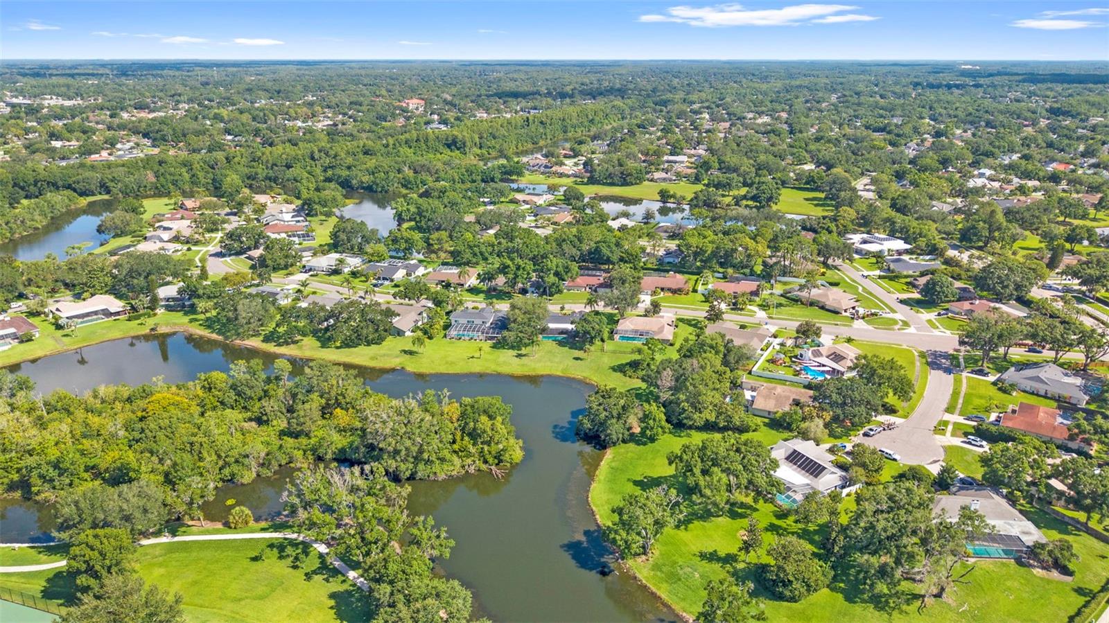 Water front home