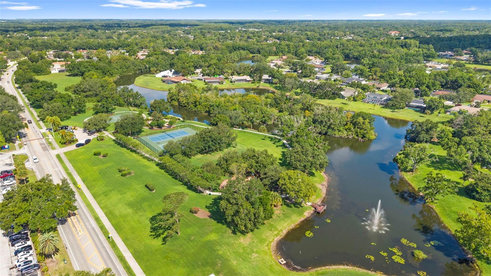 Located near multiple parks and village shops