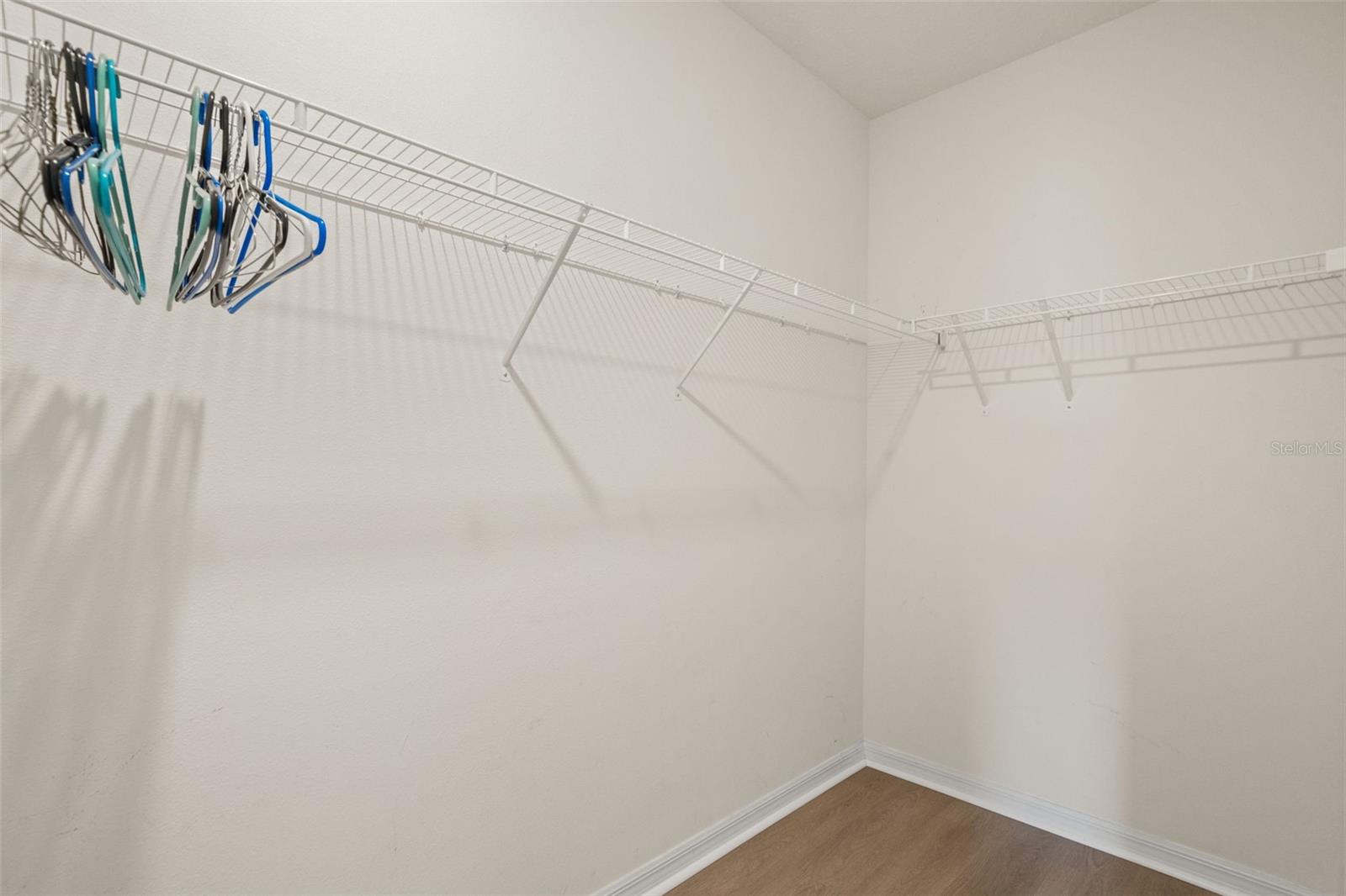 Primary walk-in closet