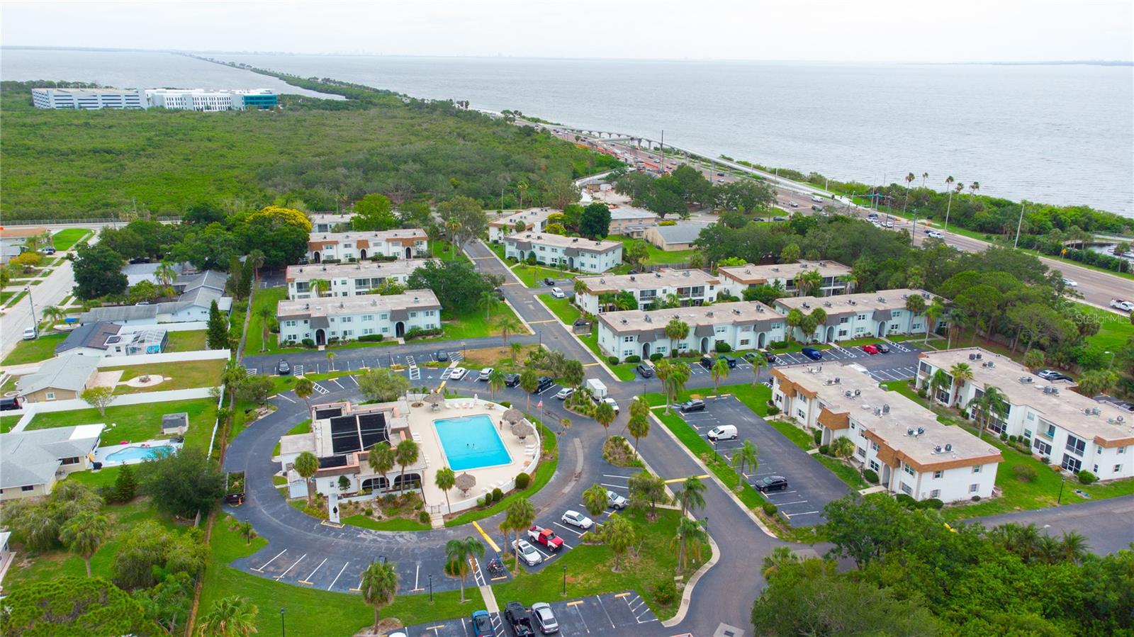 Ariel View of Condo Location