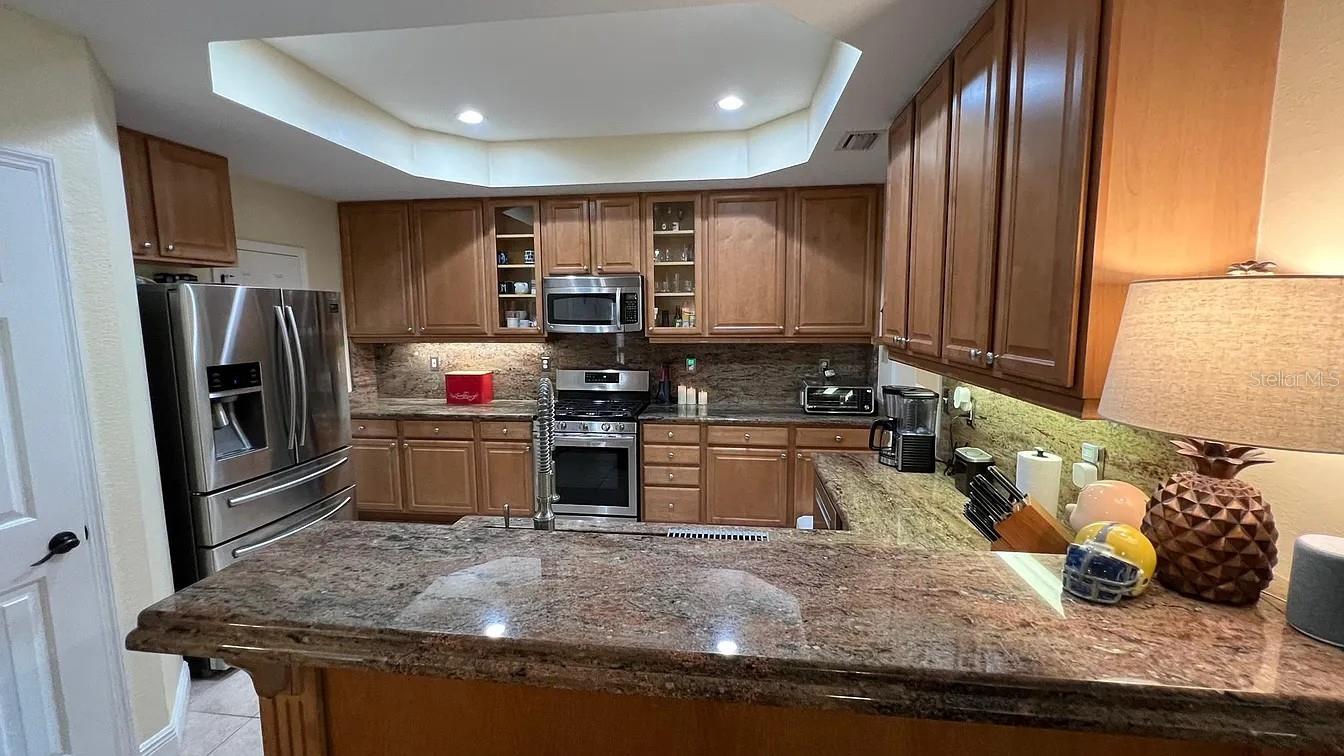 View of Kitchen from the Living Room