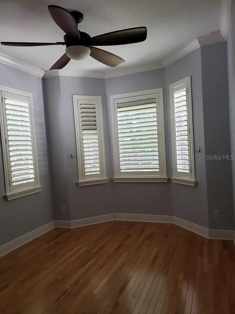 1st Floor Bedroom with Plantation Shutters