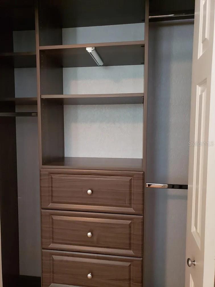 Built-ins 1st Floor Bedroom Closet