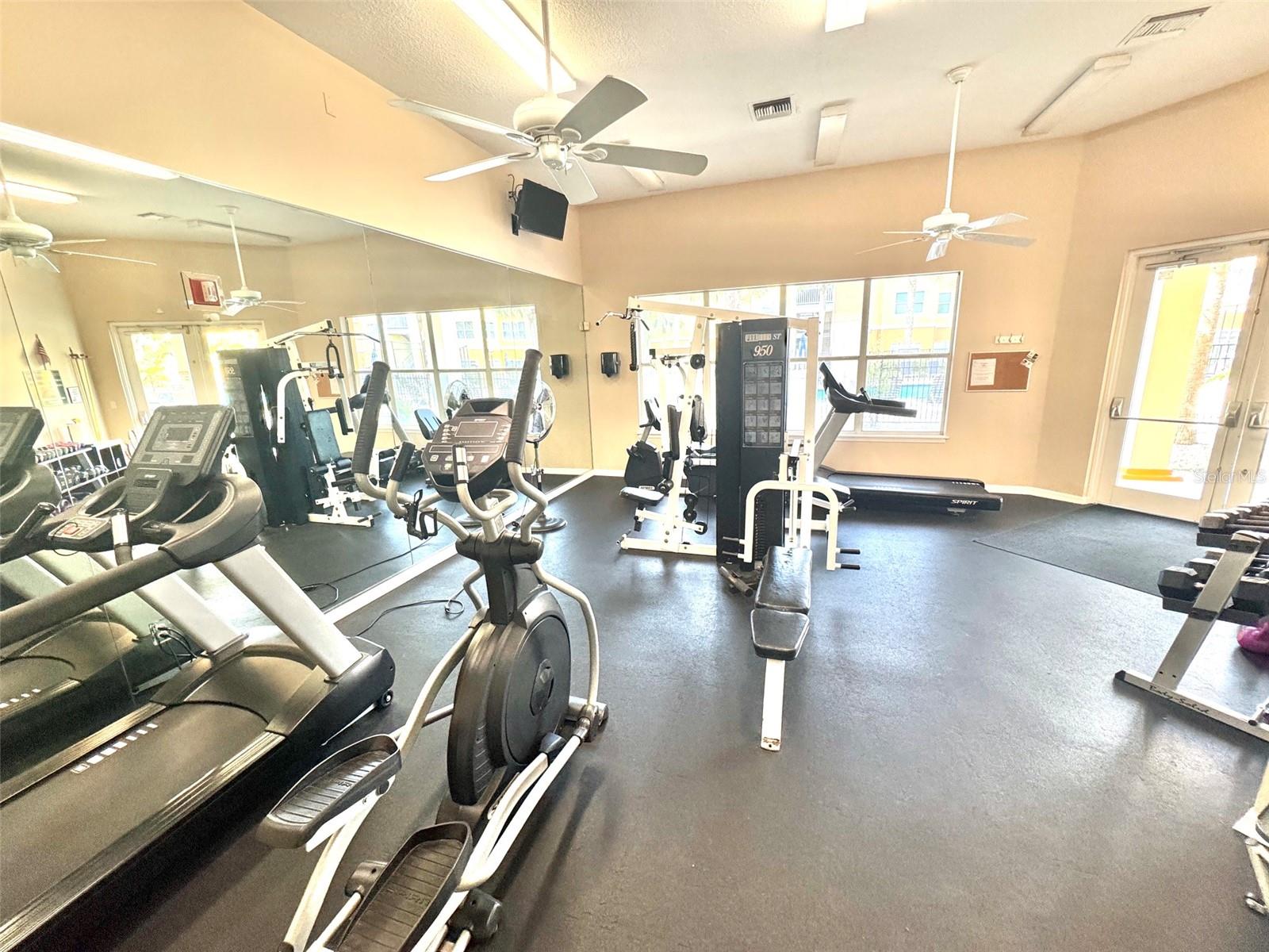 Fitness room