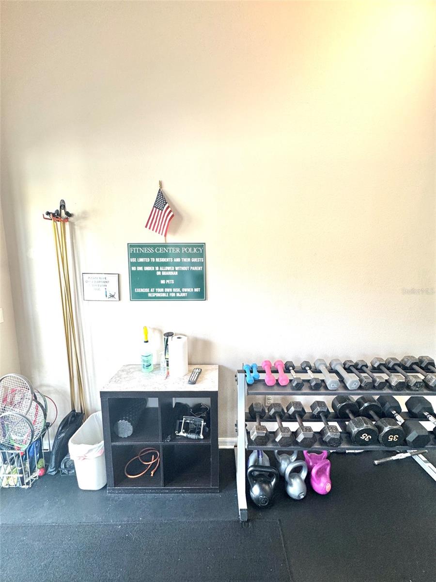 Fitness room