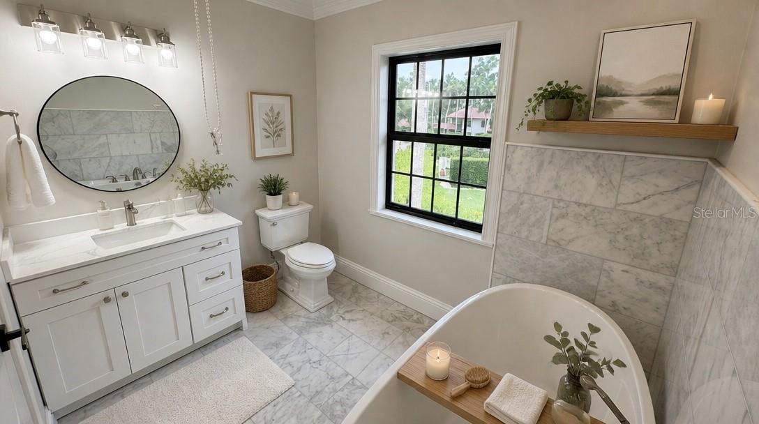 Bathroom 3 Staged