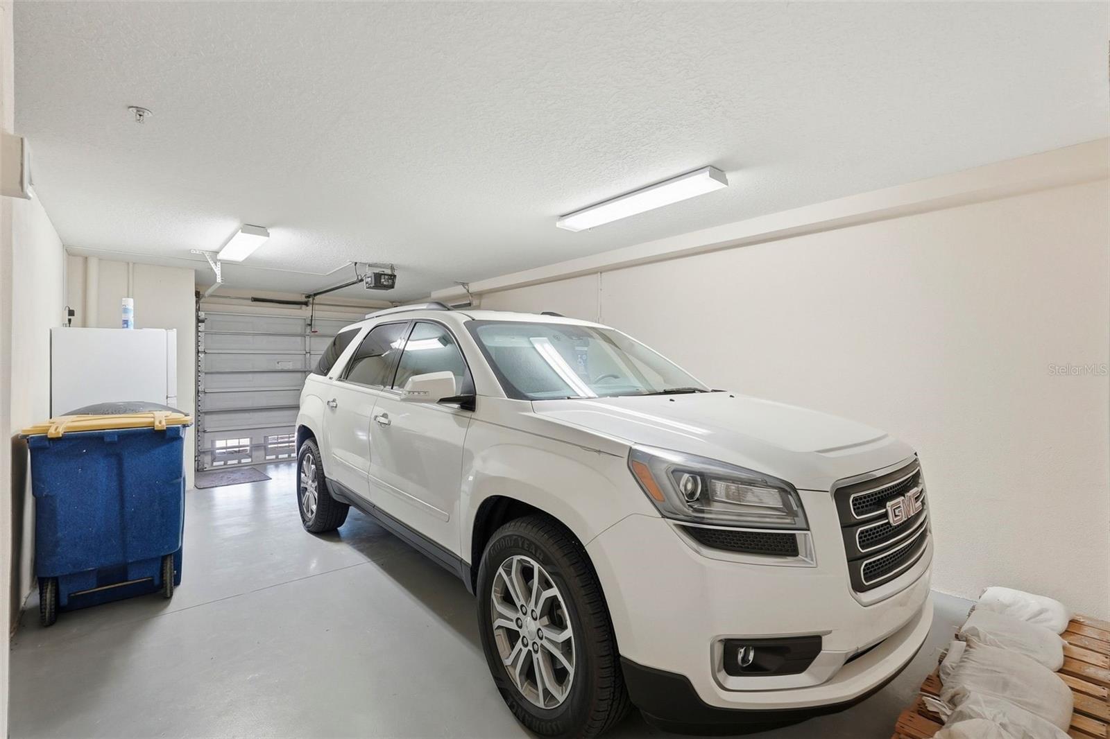 Spacious garage, currently one car as the current owners put up a partition wall for storage (next pic) which can easily be taken down to convert back to a 2 car tandem garage.