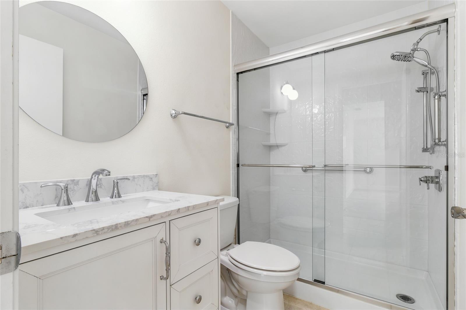 Full Hall Bath with shower