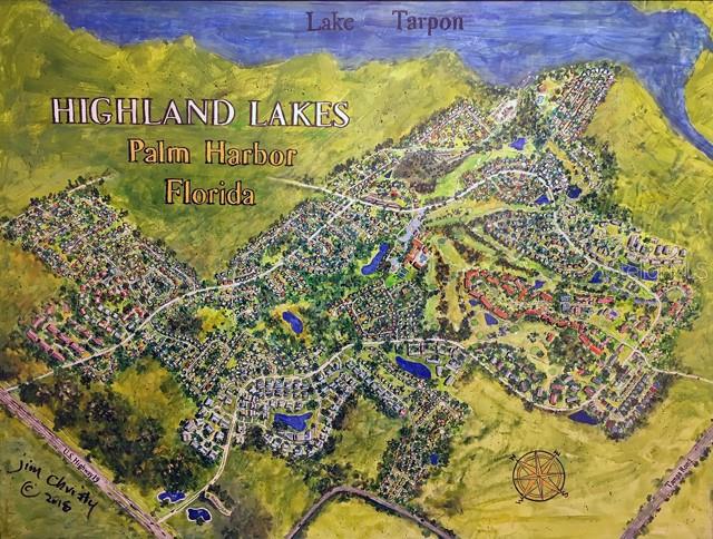 Highland Lakes Map