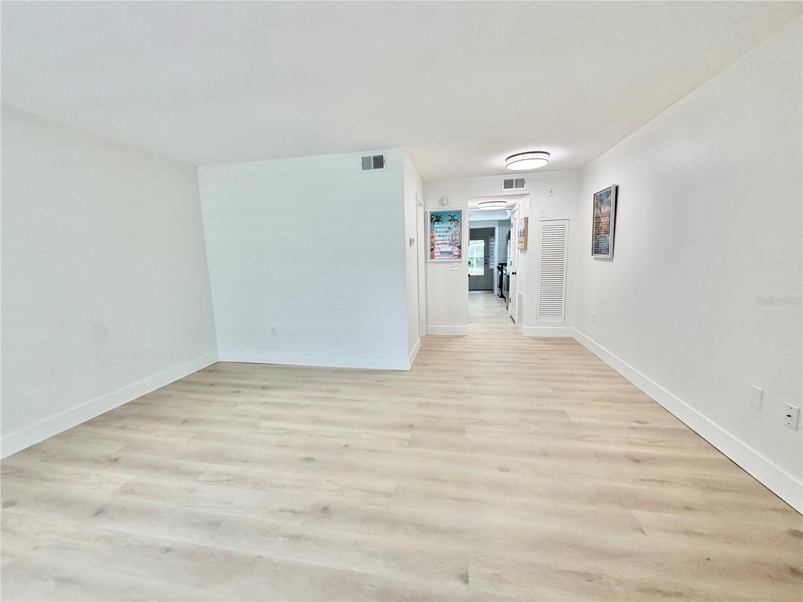 spacious living/dining combo