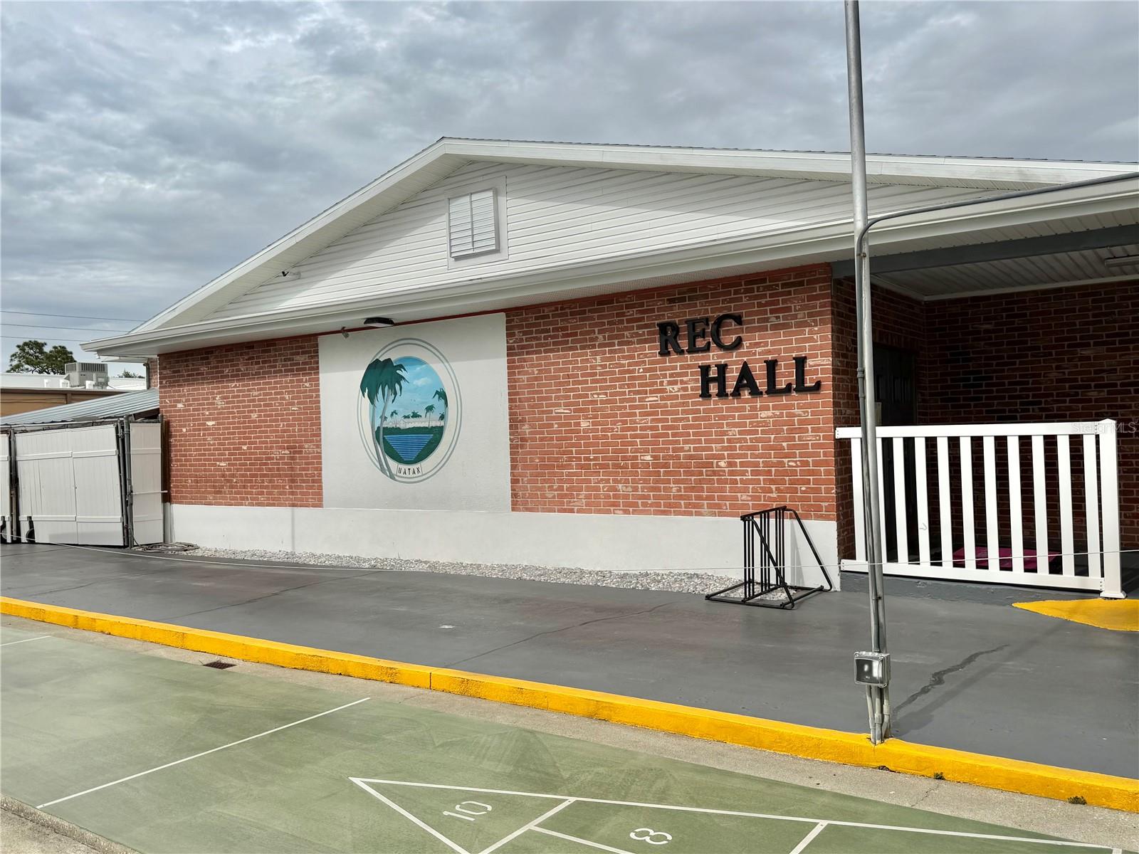 Recreation Hall for residents