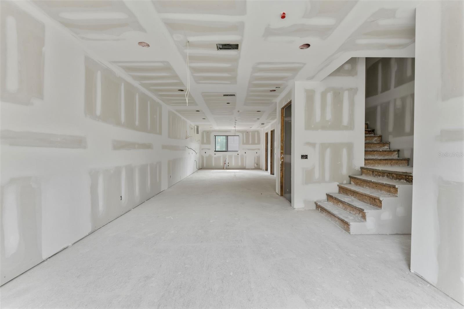 Second Floor Family Room and Kitchen