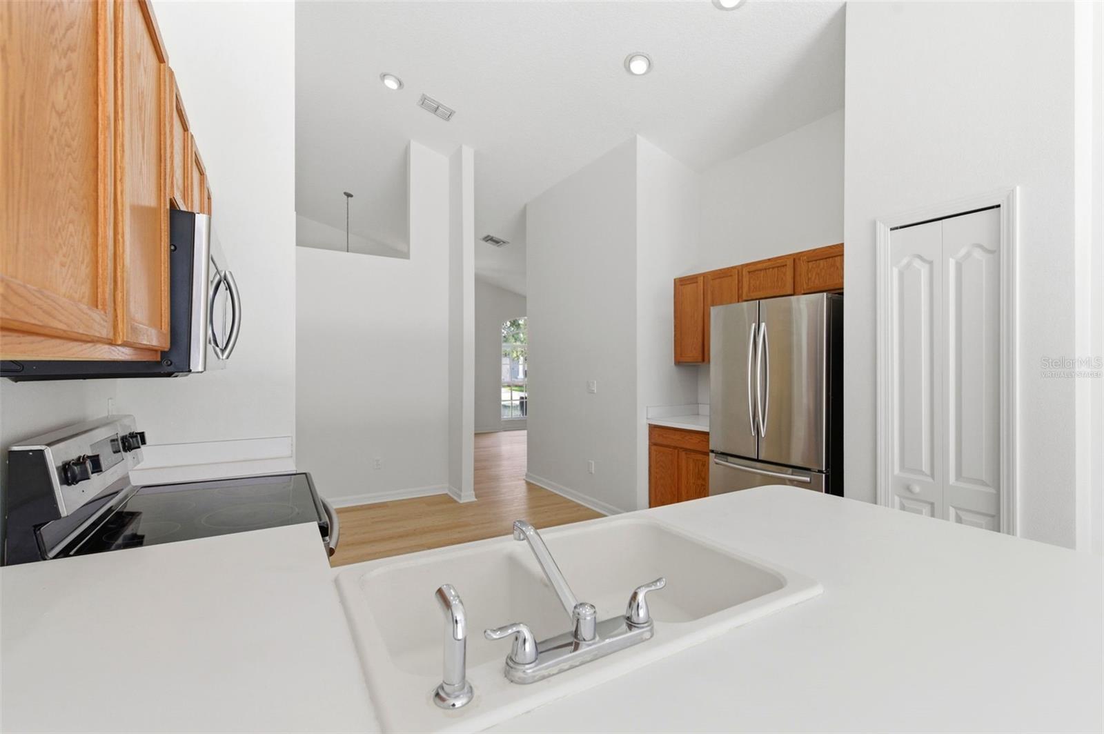 Virtually Staged Living room