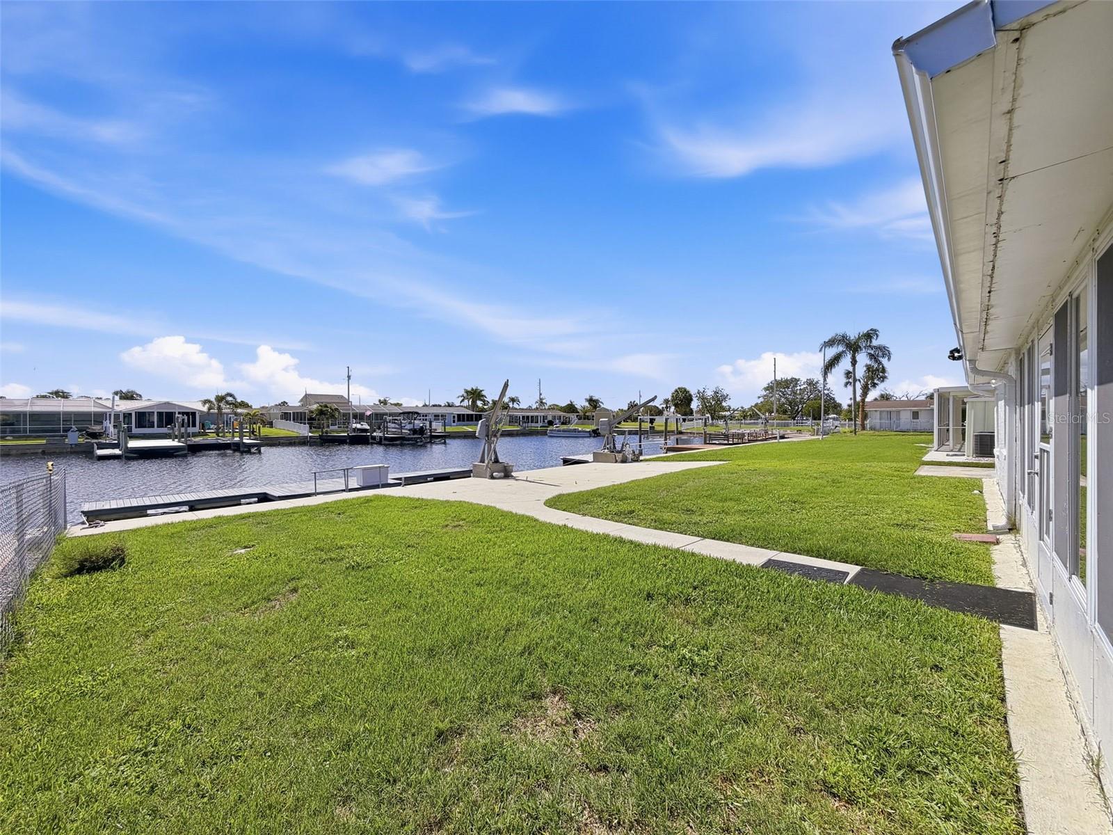 Canal front Green Space