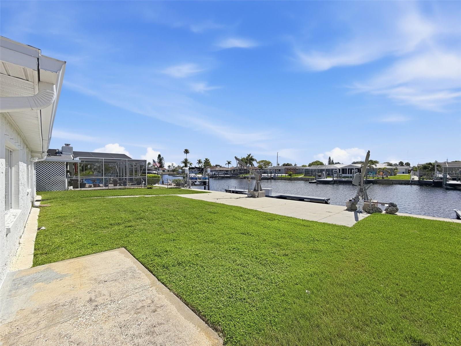 Waterfront Backyard
