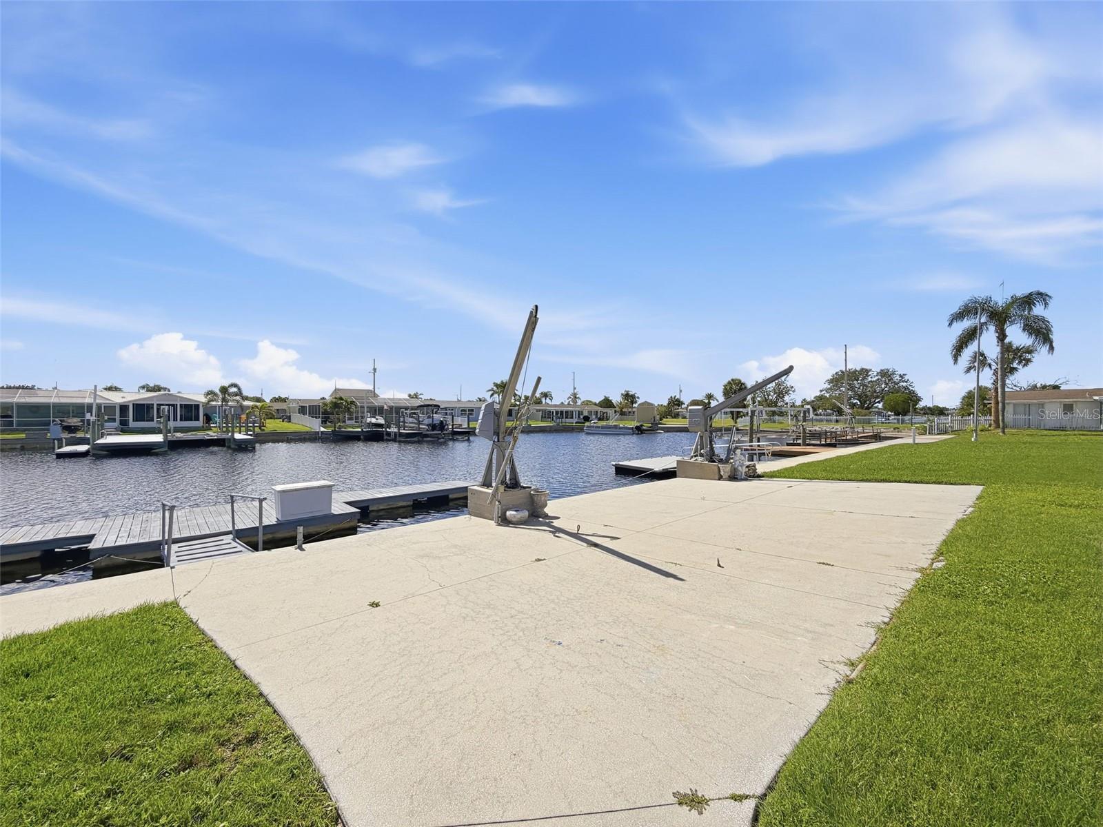 Expansive Concrete Patio