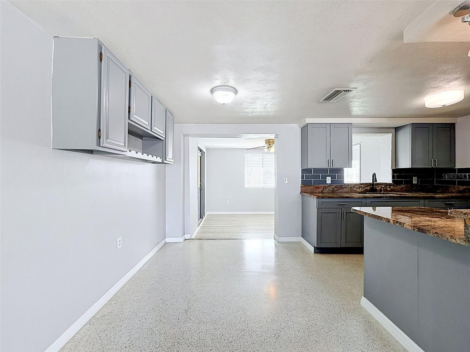 Extra Cabinetry in eating area