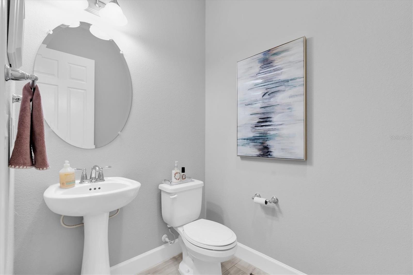 HALF BATH FOR GUESTS