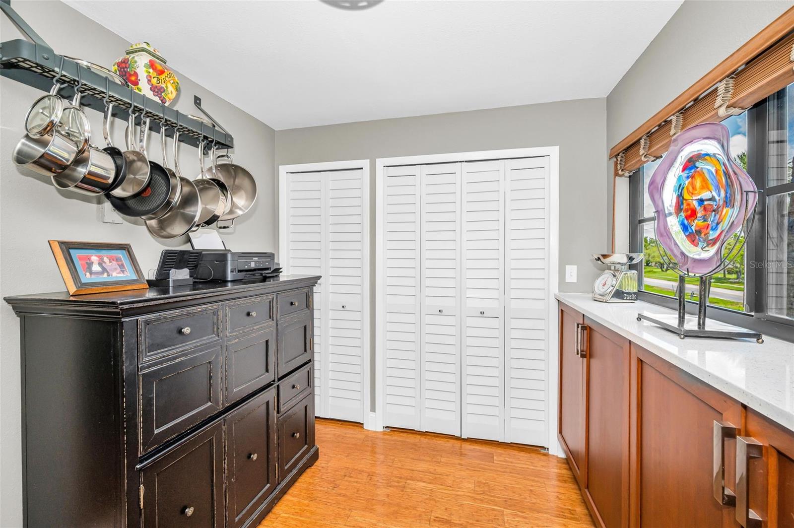 Coffee nook and pantry