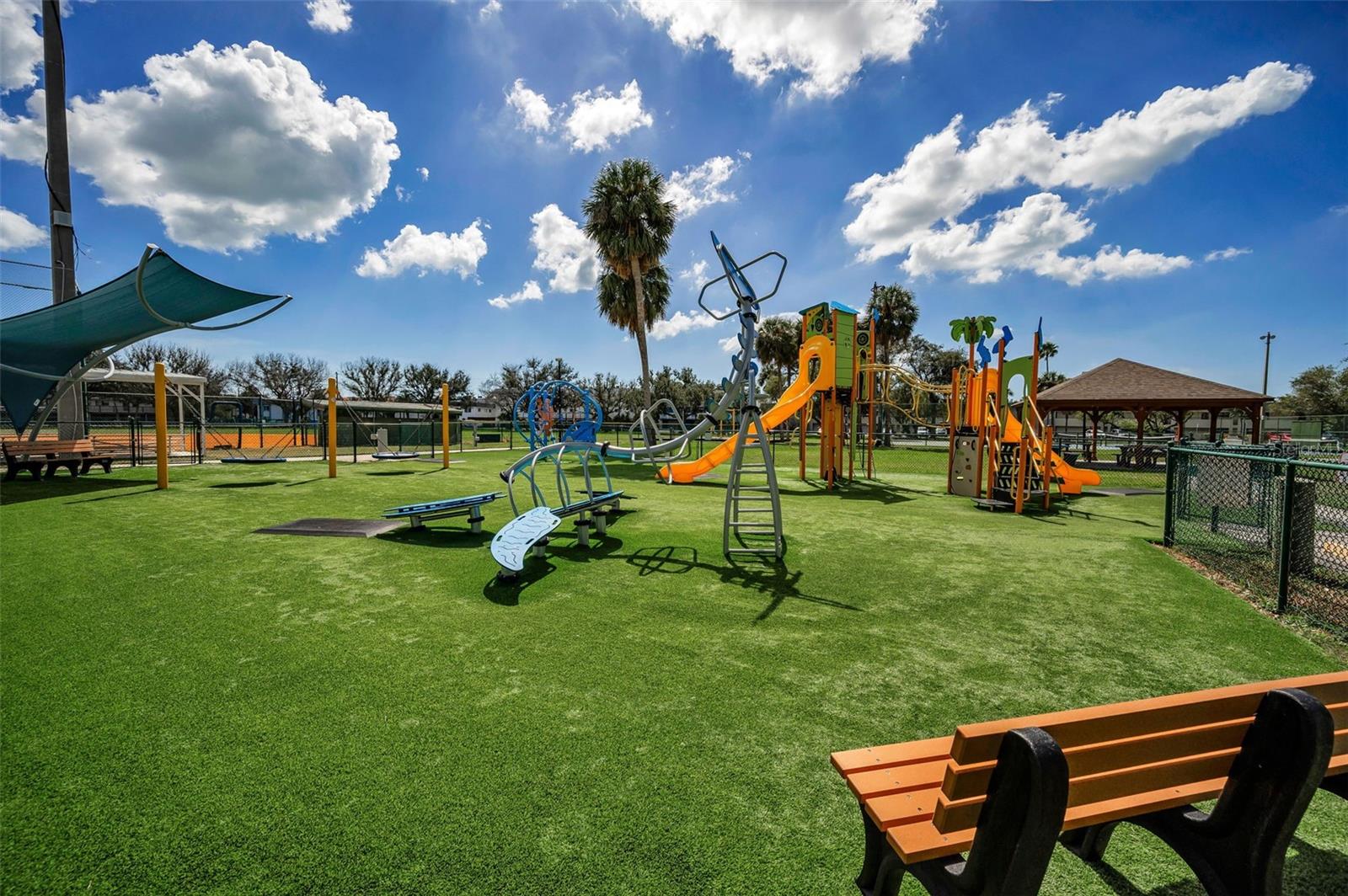 Capri Isle Park just down the street from the complex
