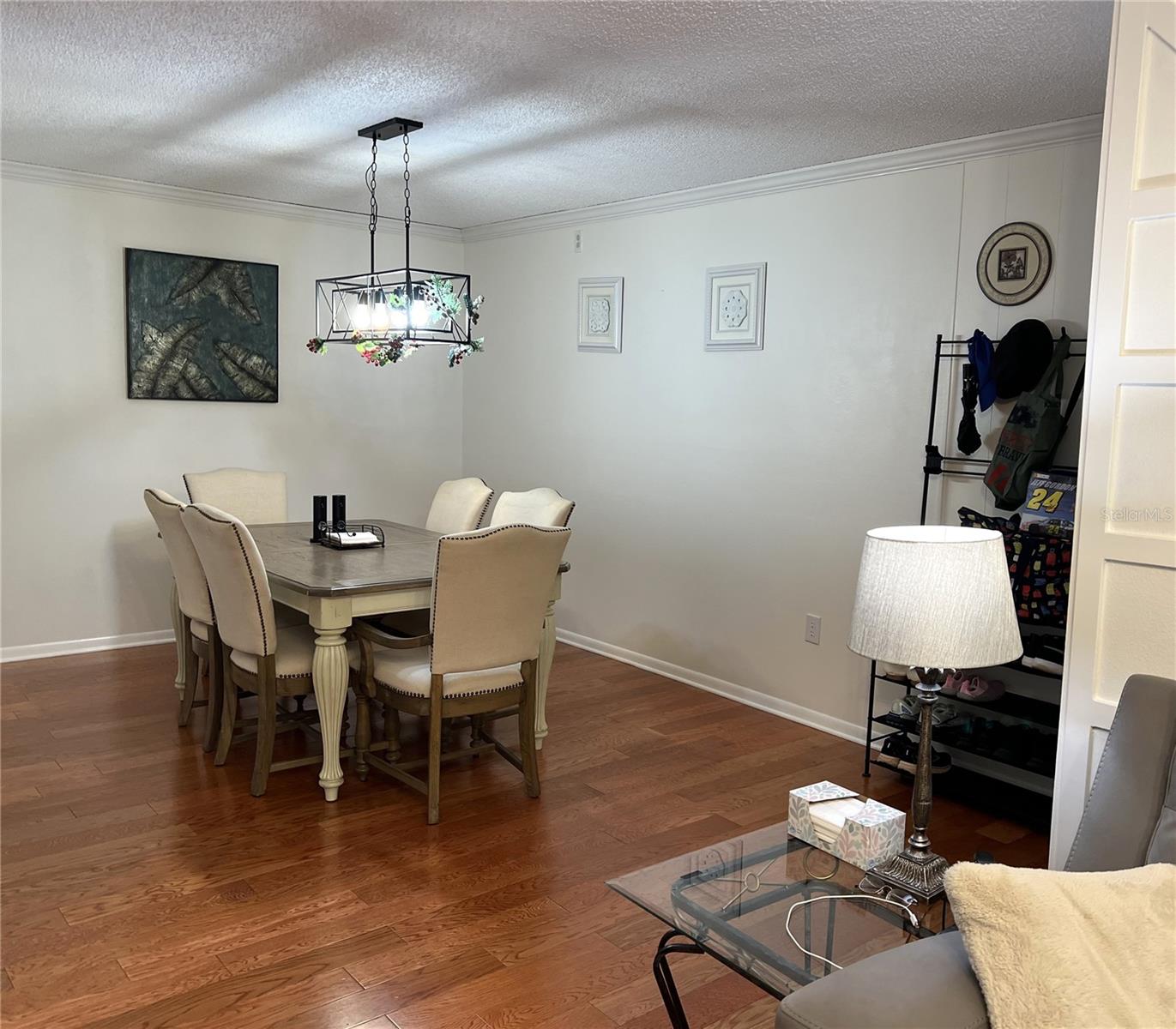 DINING ROOM IN BACKGROUND