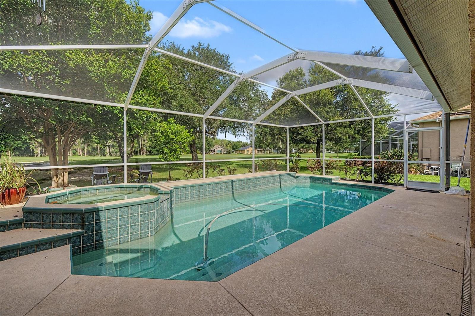 Your own pool and spa