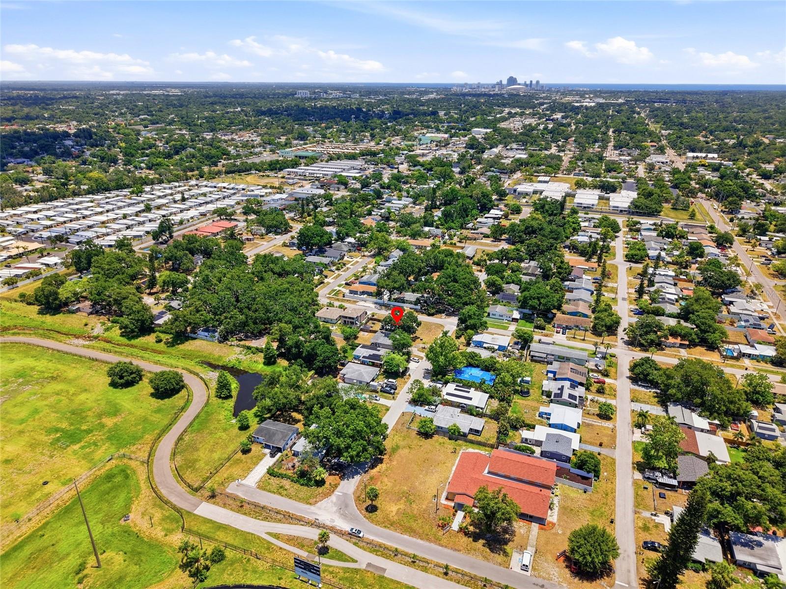 Pinellas trail view