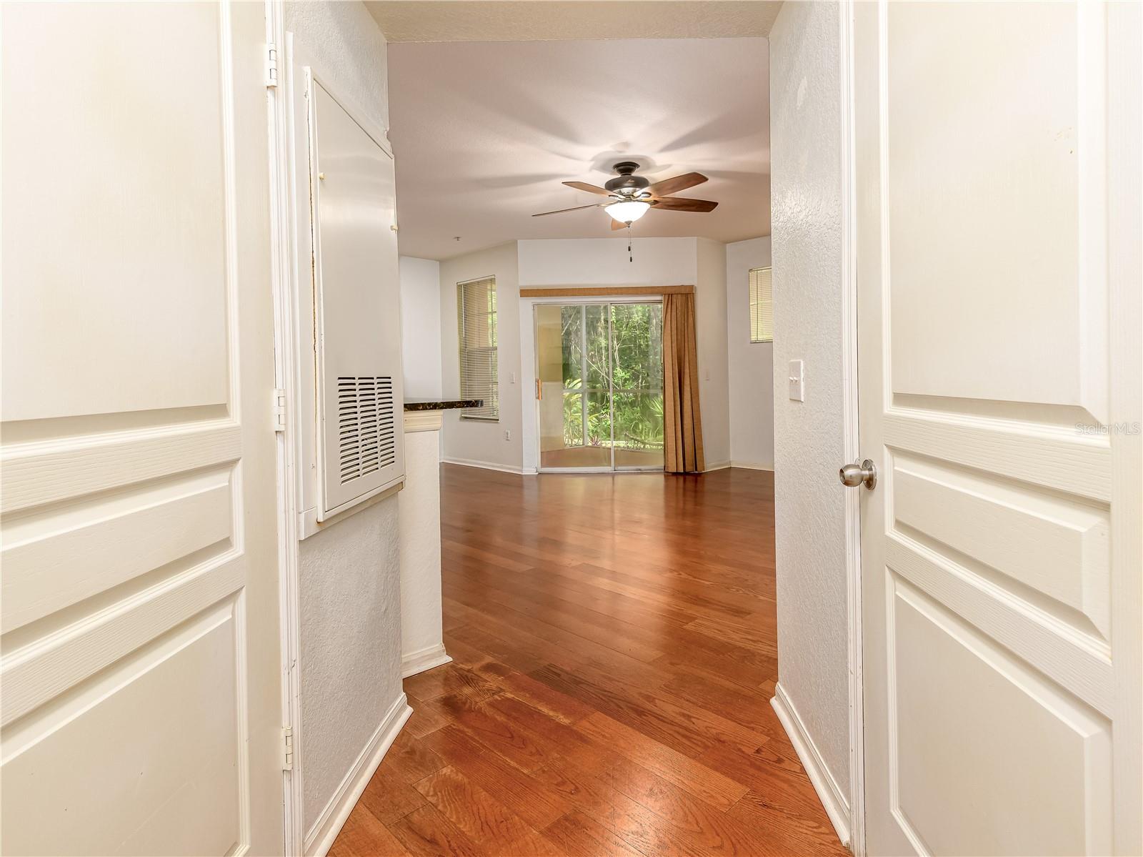 stepping inside the condo
