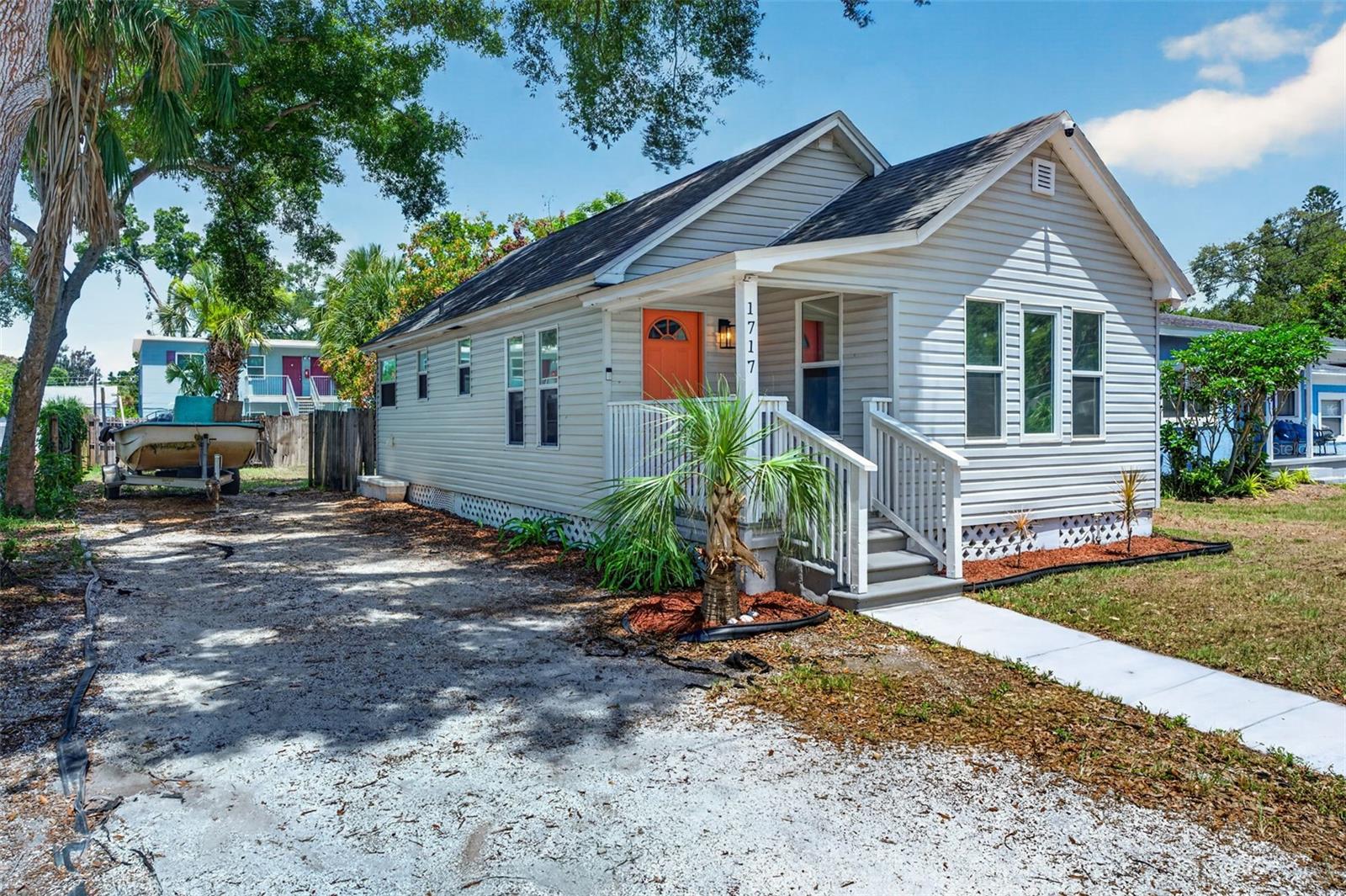 front of home