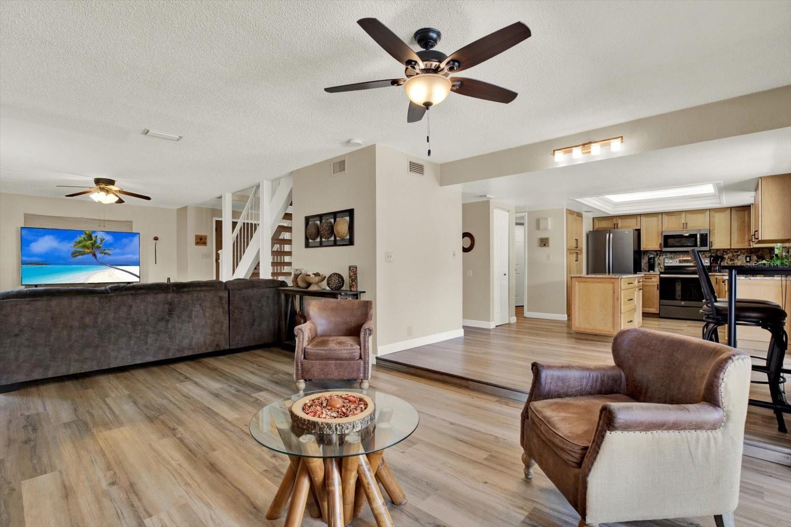 Living Room and Kitchen