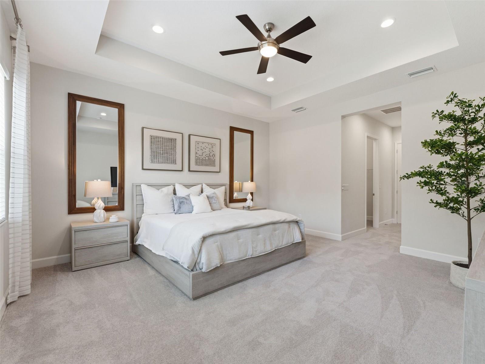 Primary Bedroom With Style & Space