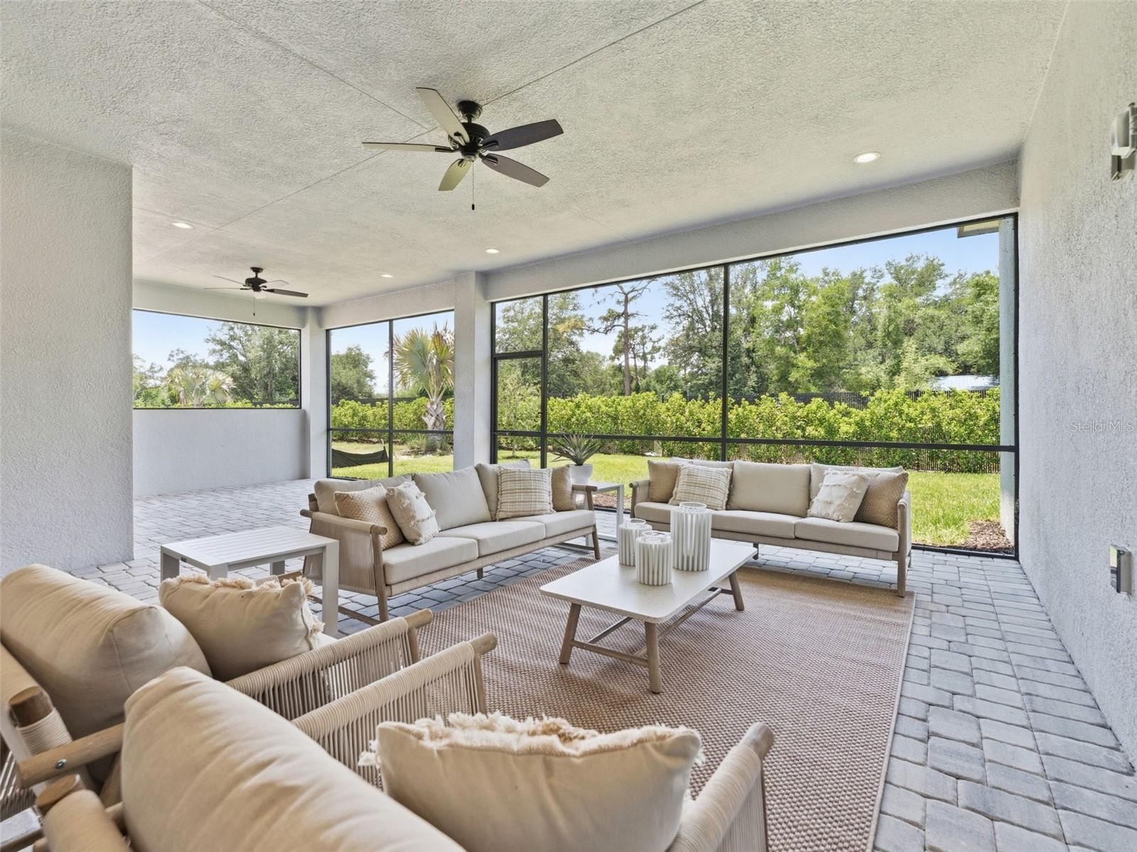 Relaxing Outdoor Lanai Space