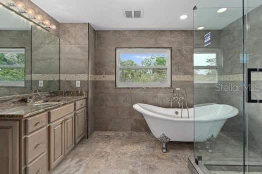 primary tub and sink