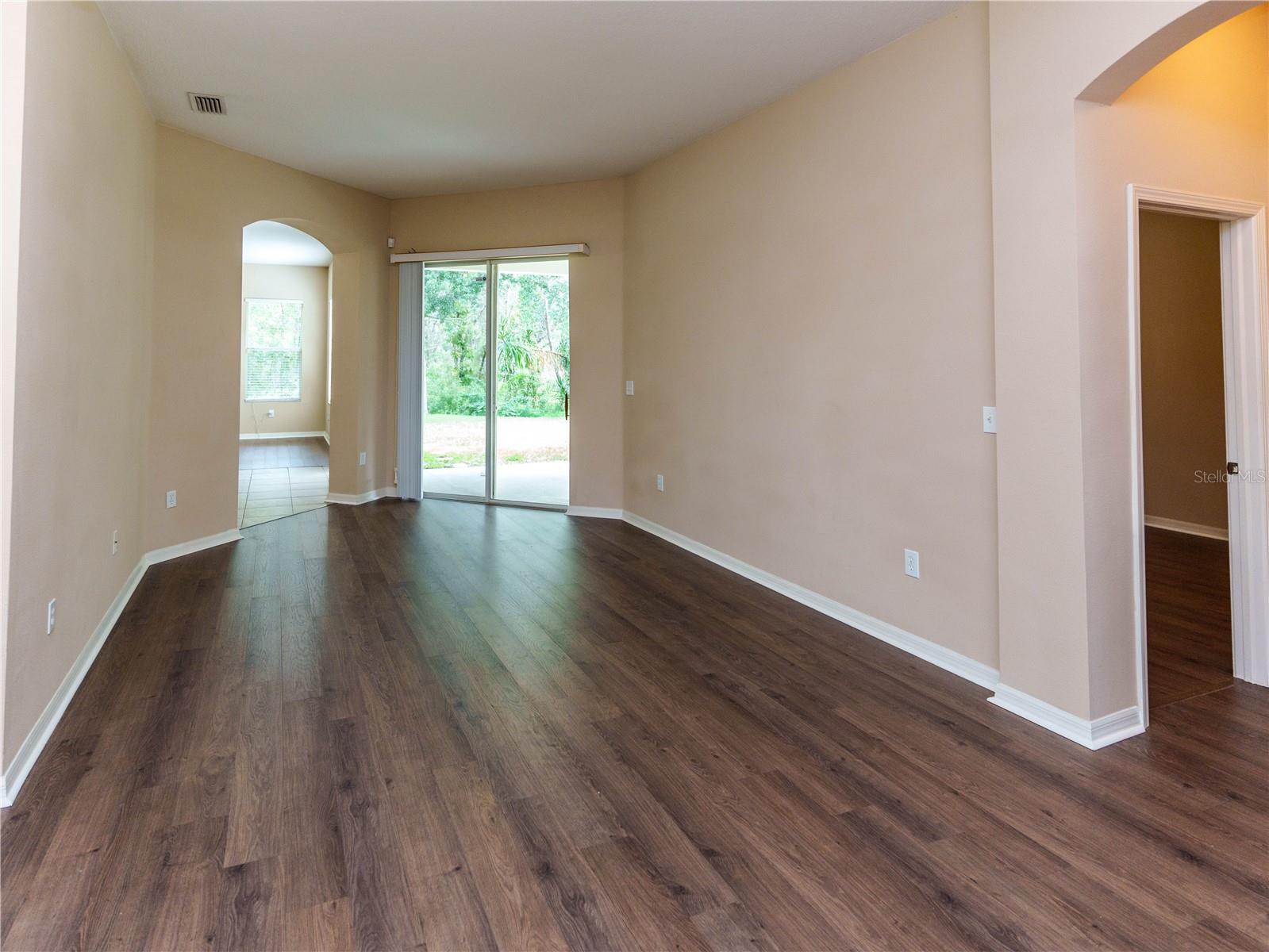 View entering front door
