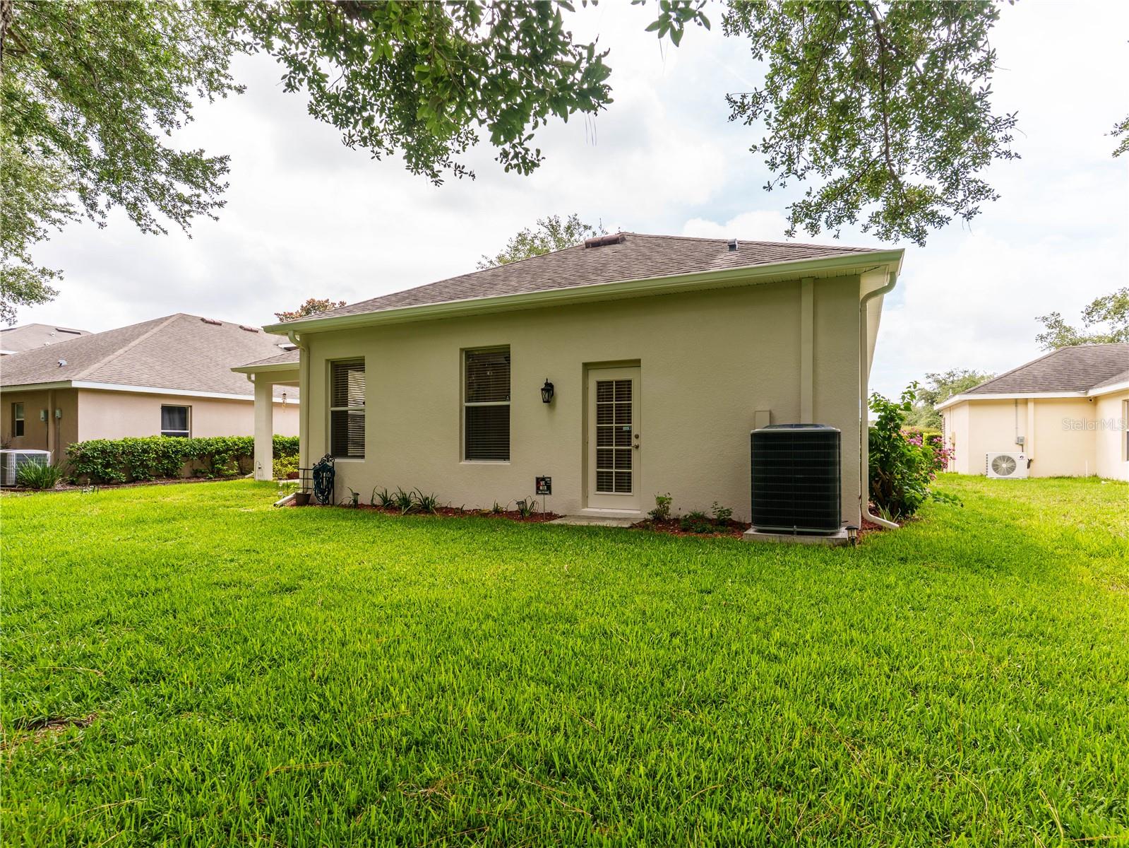 Rear of Home with room for pool