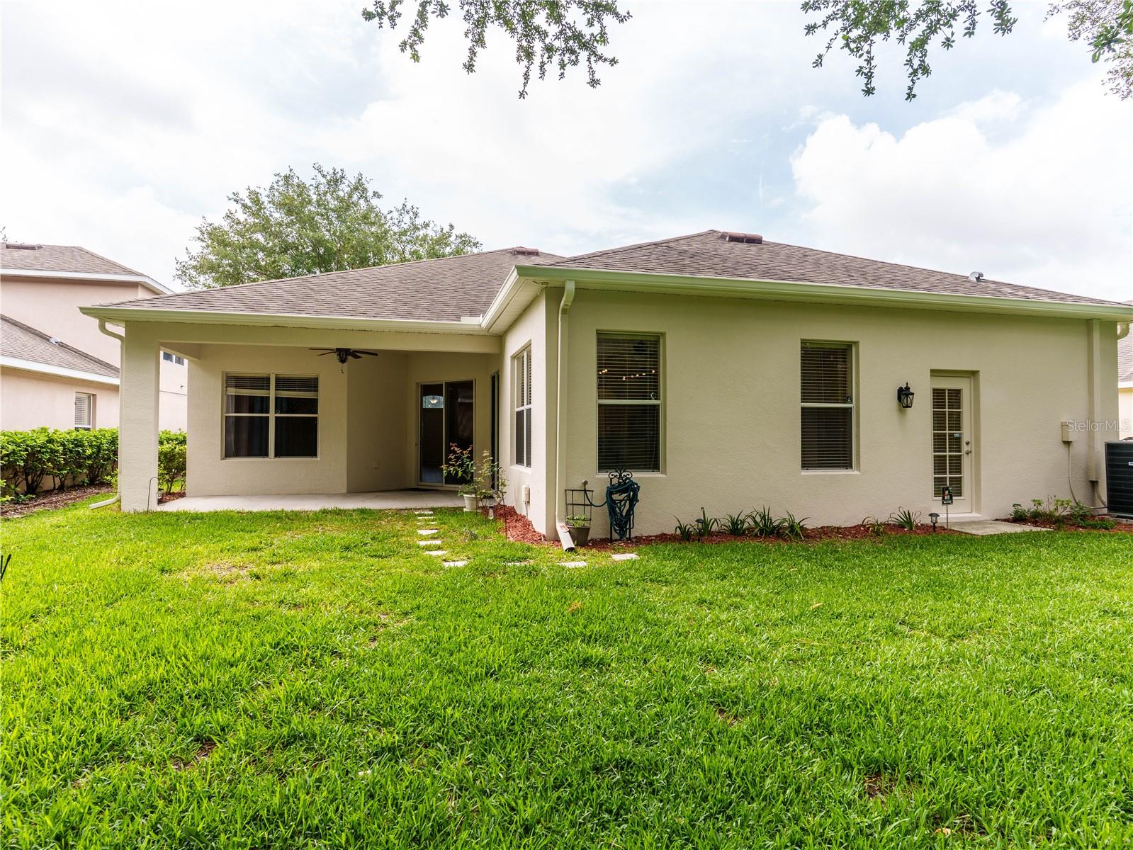 rear of home with two entrances