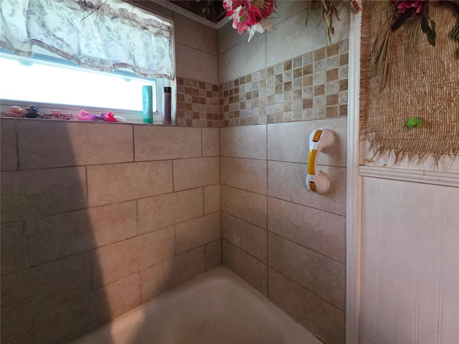 Shower tile