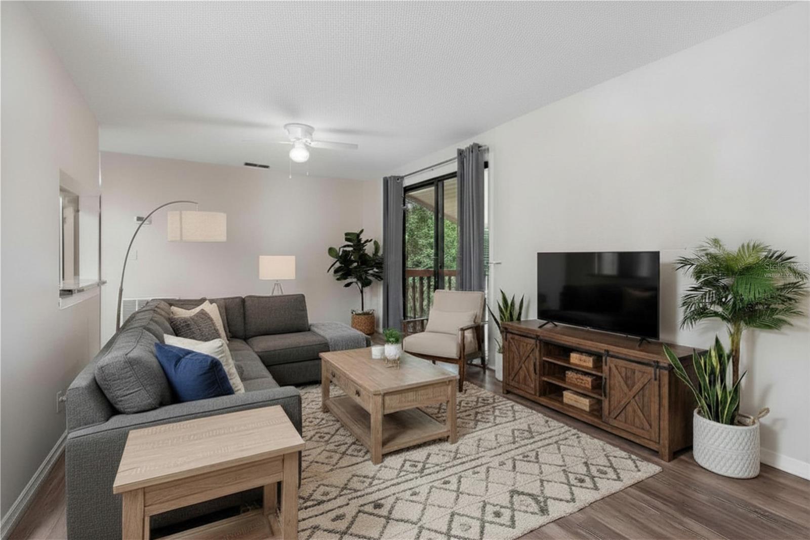 Virtually Staged - Family Room