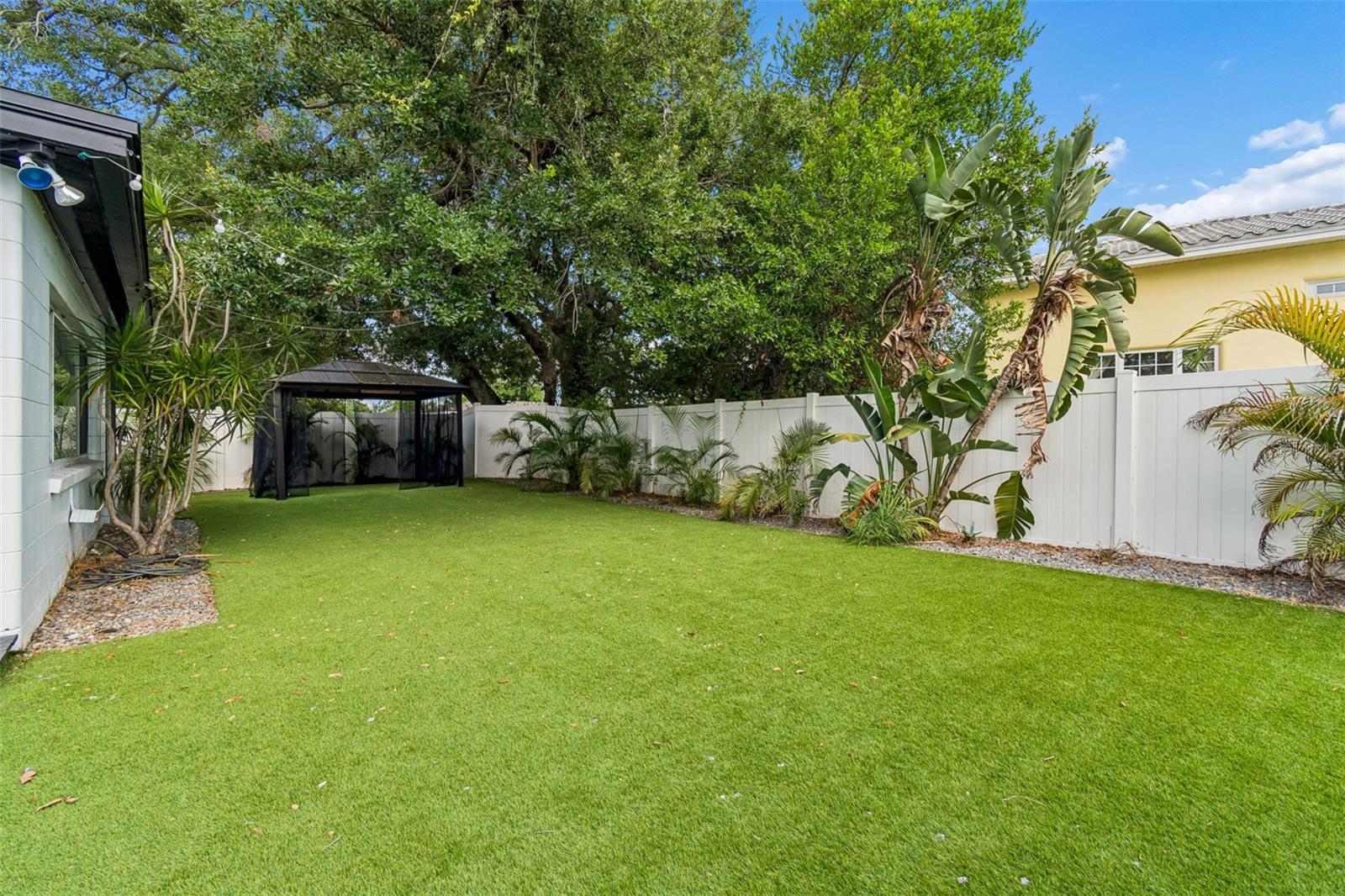 Large Turfed Backyard