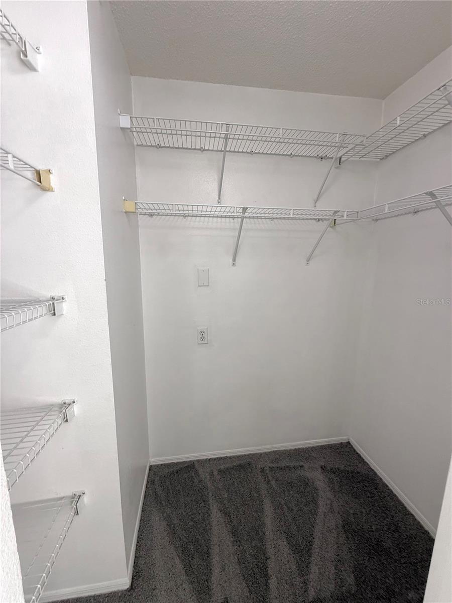 Master walk in Closet