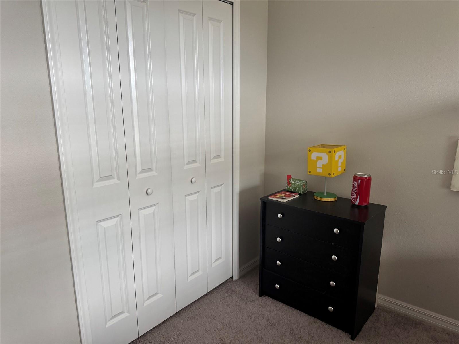 Built-in Closets in 3 bedrooms